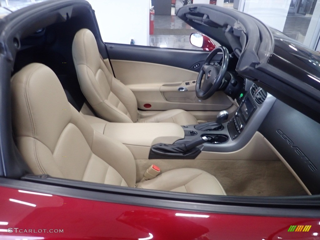 2007 Corvette Coupe - Monterey Red Metallic / Cashmere photo #9
