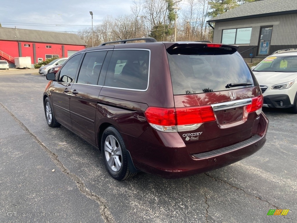 2010 Odyssey Touring - Dark Cherry Pearl / Black photo #3