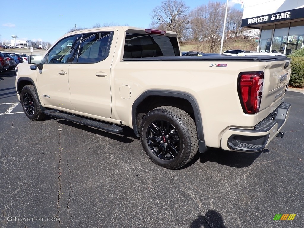 2022 Sierra 1500 Elevation Crew Cab 4WD - Desert Sand Metallic / Jet Black photo #3