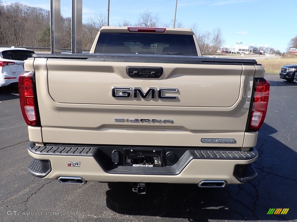 Desert Sand Metallic 2022 GMC Sierra 1500 Elevation Crew Cab 4WD Exterior Photo #145674139