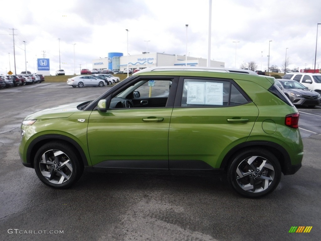 Green Apple 2022 Hyundai Venue SEL Exterior Photo #145674631