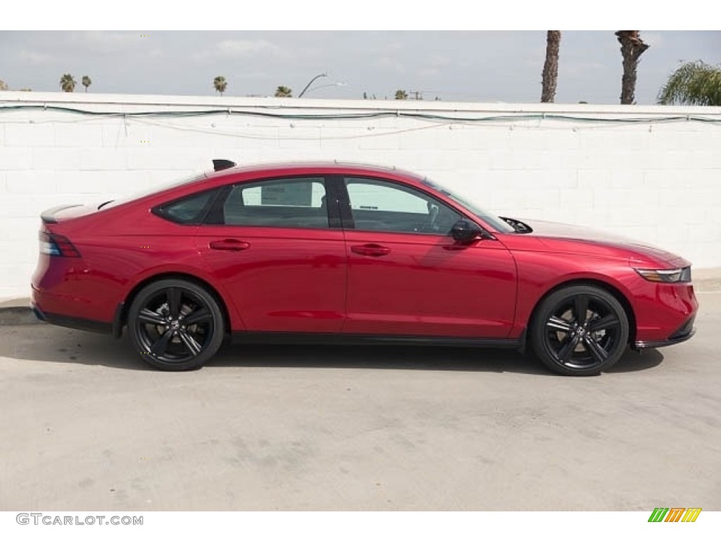 Radiant Red Metallic 2023 Honda Accord Sport-L Hybrid Exterior Photo #145675261