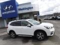 2020 Crystal White Pearl Subaru Forester 2.5i Touring  photo #2