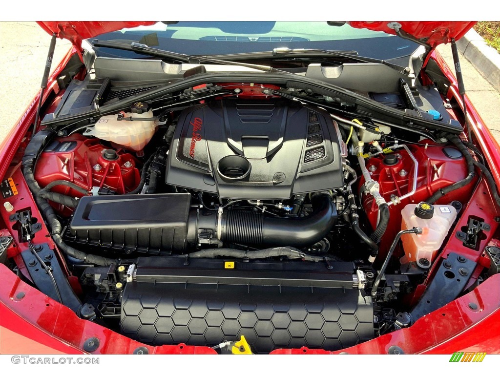 2019 Alfa Romeo Giulia RWD 2.0 Liter Turbocharged SOHC 16-Valve VVT 4 Cylinder Engine Photo #145676254