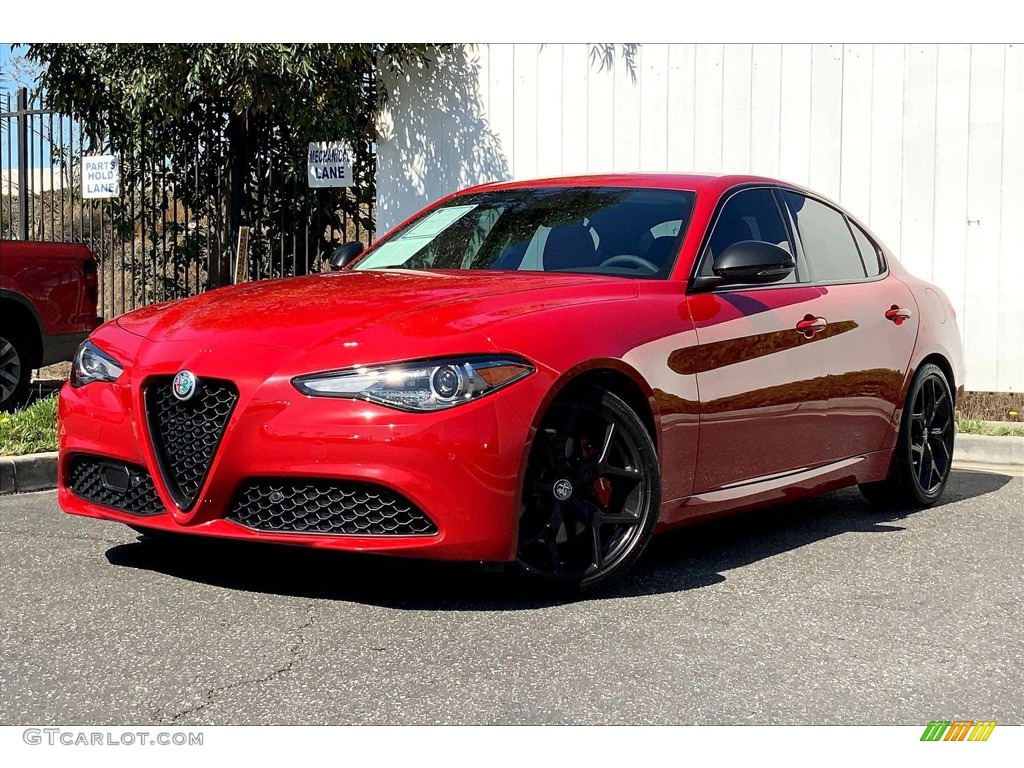 2019 Giulia RWD - Alfa Rosso (Red) / Black photo #12