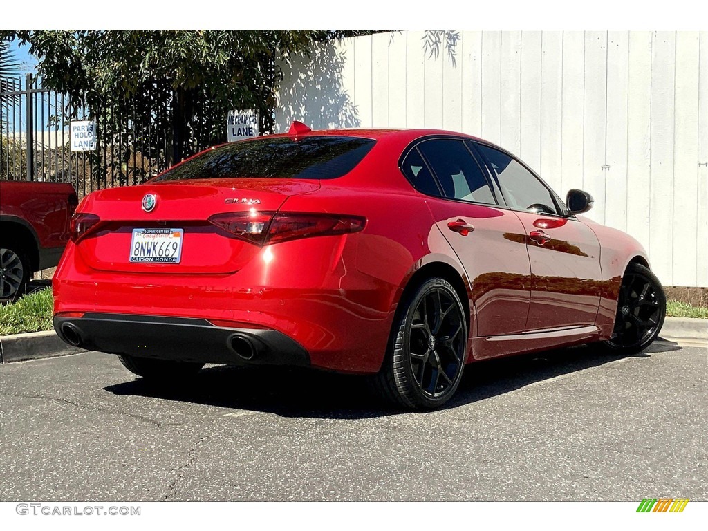 2019 Giulia RWD - Alfa Rosso (Red) / Black photo #13