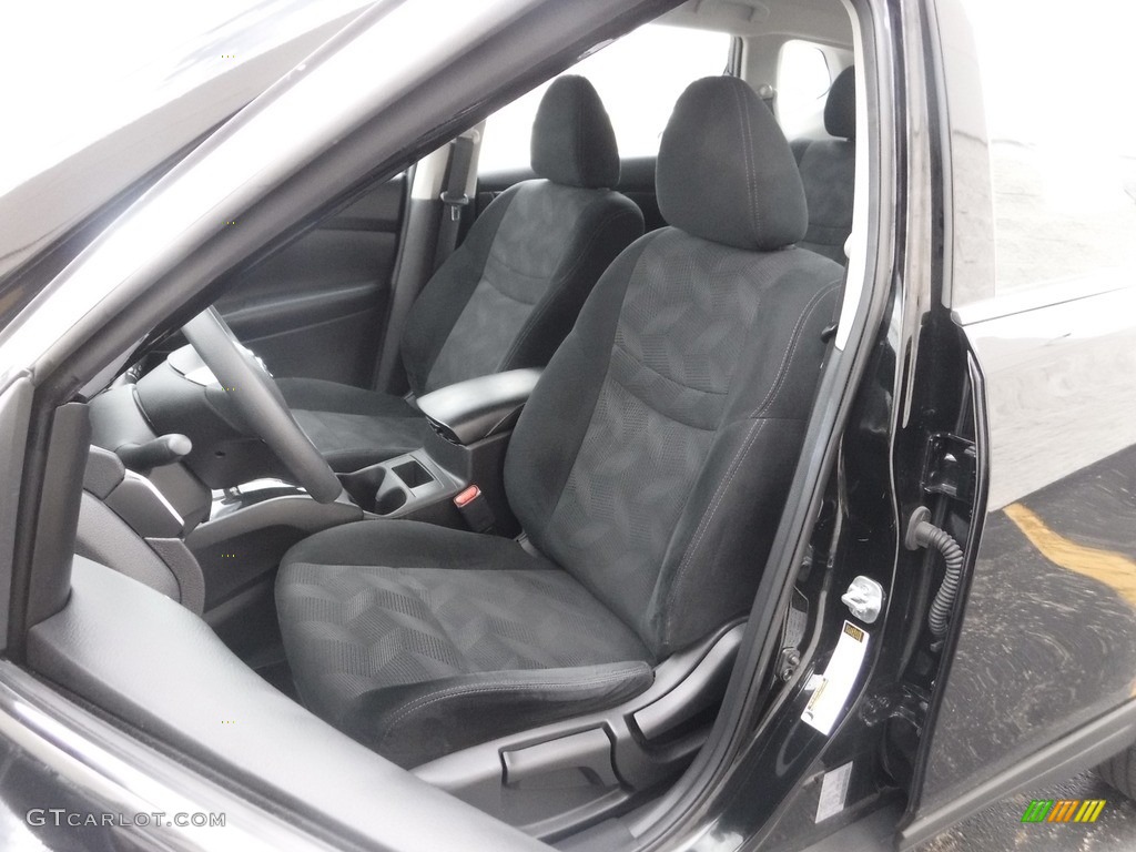 2015 Rogue S AWD - Super Black / Charcoal photo #13