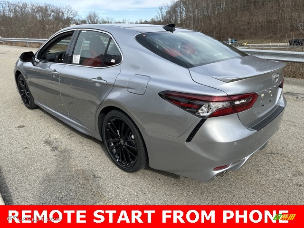 2023 Camry XSE - Celestial Silver Metallic / Cockpit Red photo #2