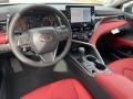  2023 Camry XSE Cockpit Red Interior