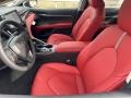 Cockpit Red Front Seat Photo for 2023 Toyota Camry #145676605