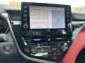 2023 Toyota Camry Cockpit Red Interior Navigation Photo