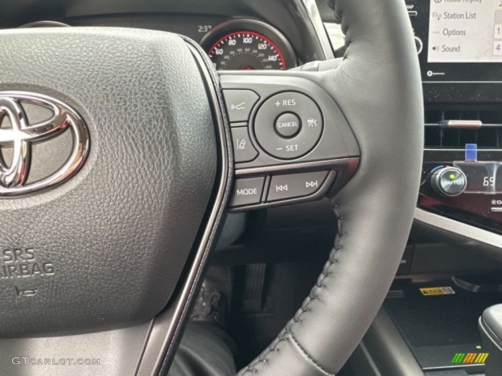 2023 Toyota Camry XSE Cockpit Red Steering Wheel Photo #145676653