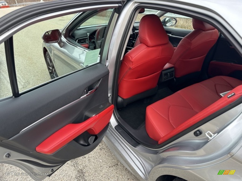 Cockpit Red Interior 2023 Toyota Camry XSE Photo #145676662