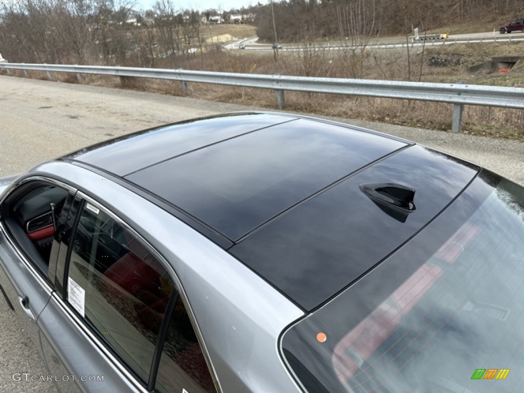 2023 Camry XSE - Celestial Silver Metallic / Cockpit Red photo #27