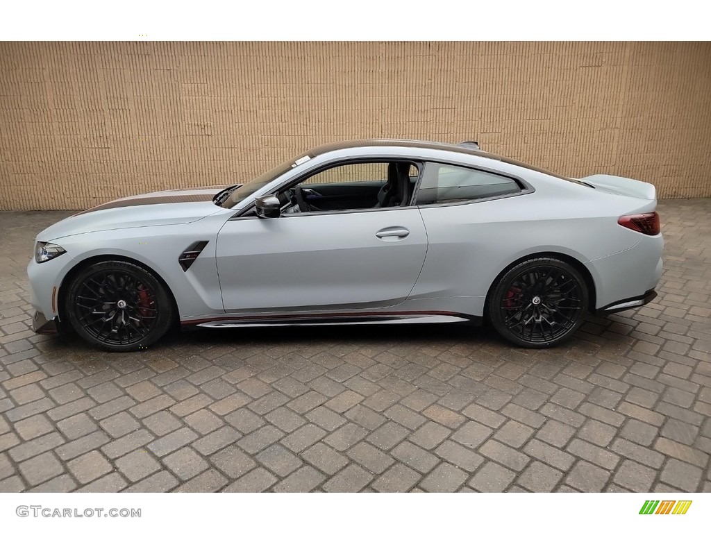 Frozen Brooklyn Gray Metallic 2023 BMW M4 Coupe Exterior Photo #145676686