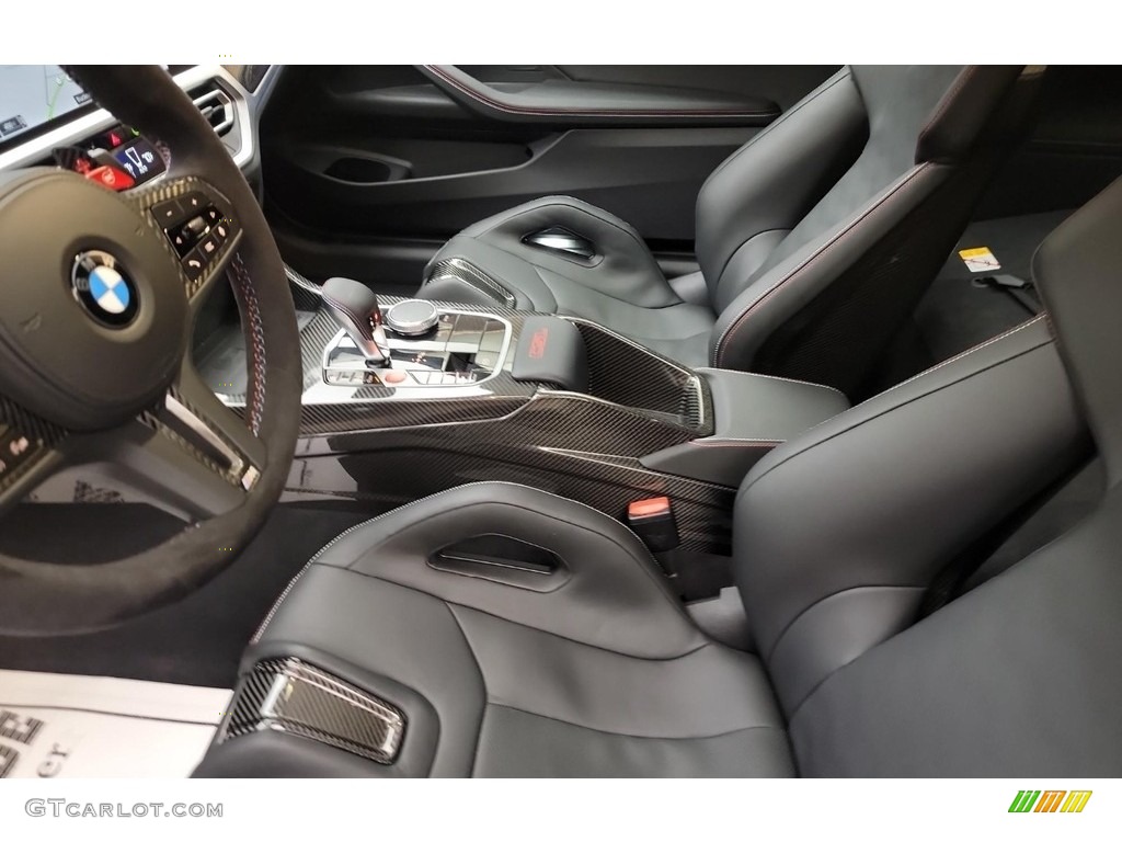 Black Interior 2023 BMW M4 Coupe Photo #145676701