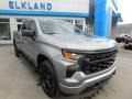 Sterling Gray Metallic - Silverado 1500 Custom Crew Cab 4x4 Photo No. 6