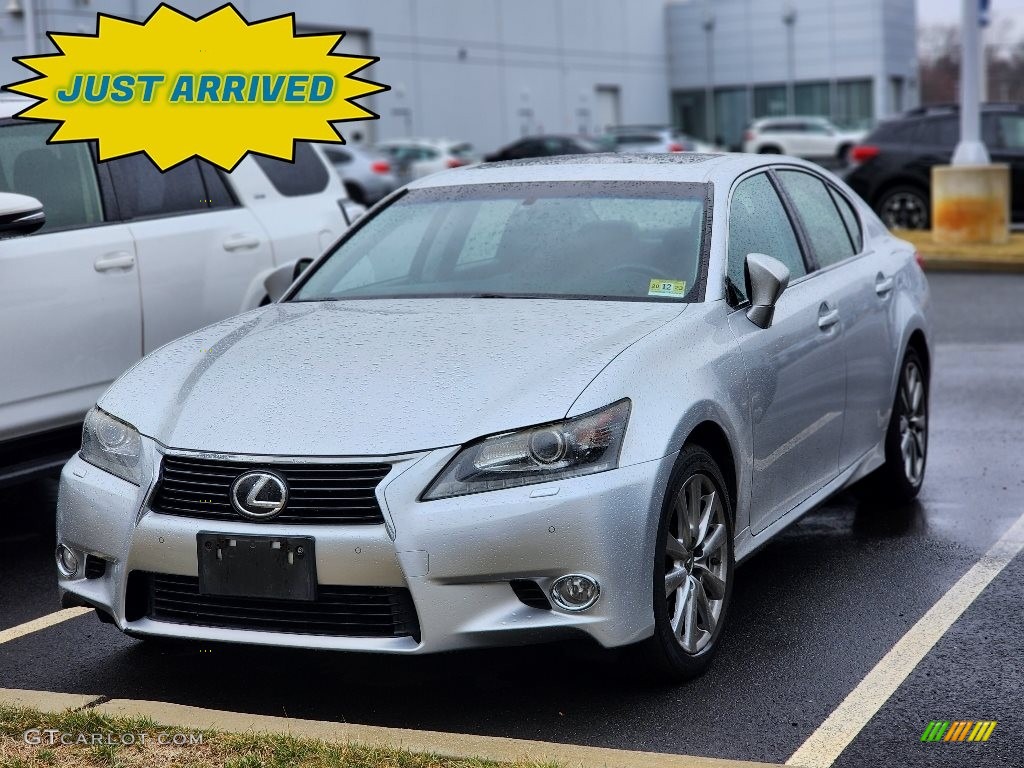 2015 GS 350 AWD Sedan - Liquid Platinum / Black photo #1
