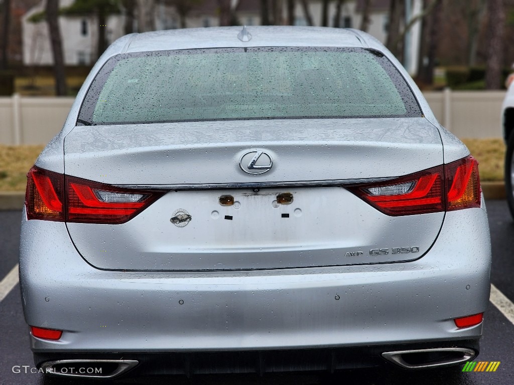 2015 GS 350 AWD Sedan - Liquid Platinum / Black photo #4