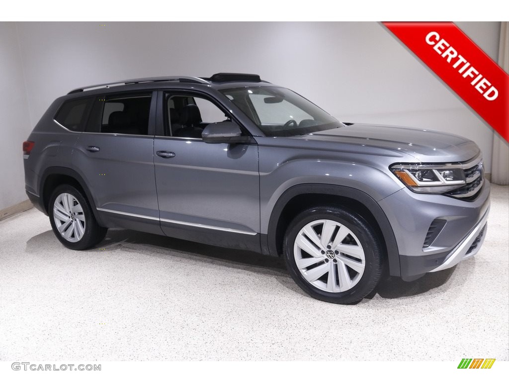2021 Atlas SEL 4Motion - Platinum Gray Metallic / Titan Black photo #1