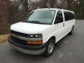Summit White - Express 3500 Passenger LT Photo No. 2