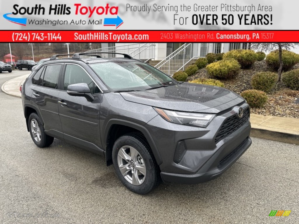 2023 RAV4 XLE AWD - Lunar Rock / Black photo #1