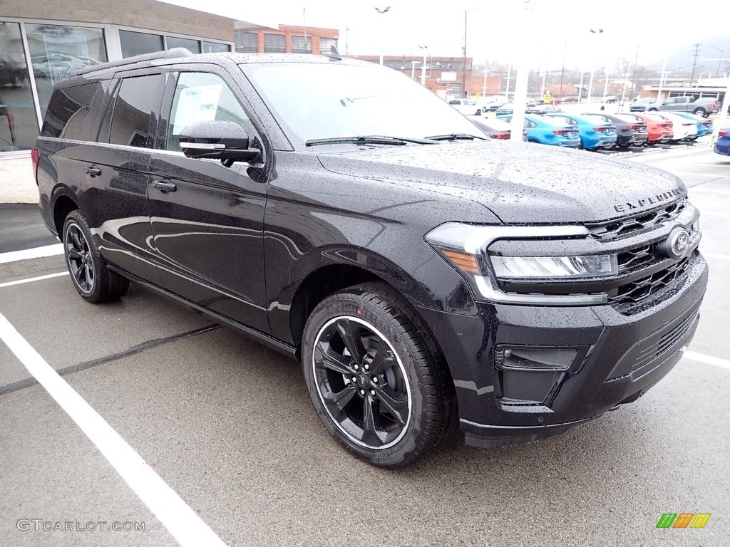 2023 Expedition Limited Max 4x4 - Agate Black Metallic / Black Onyx photo #2