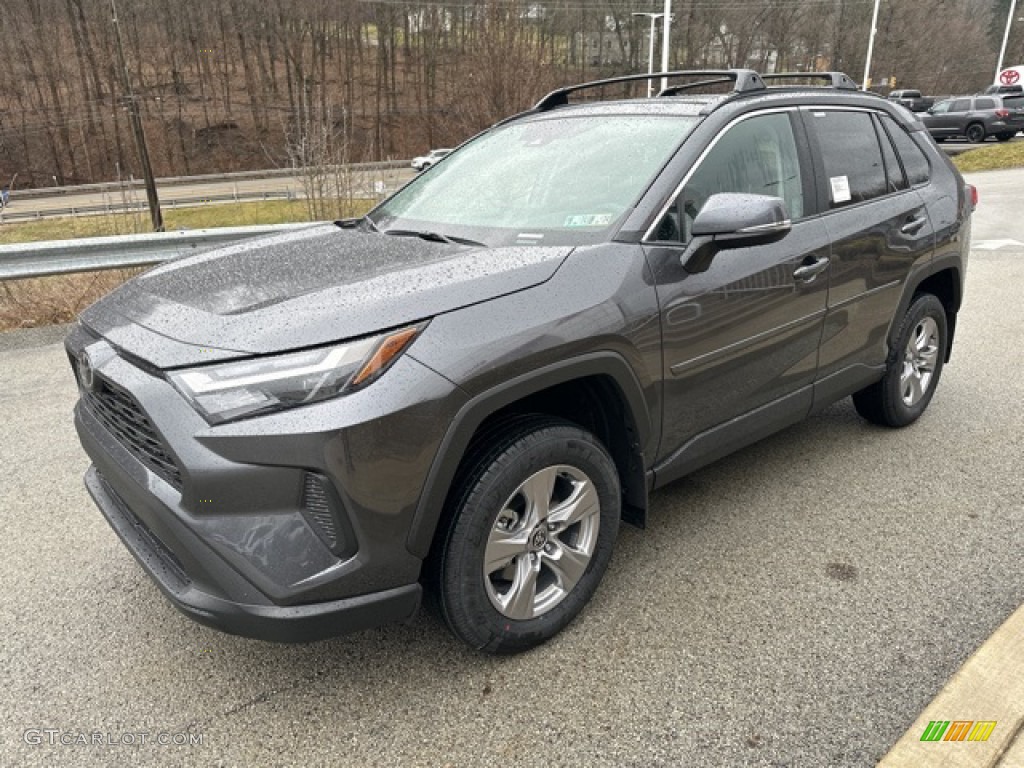 2023 RAV4 XLE AWD - Lunar Rock / Black photo #25