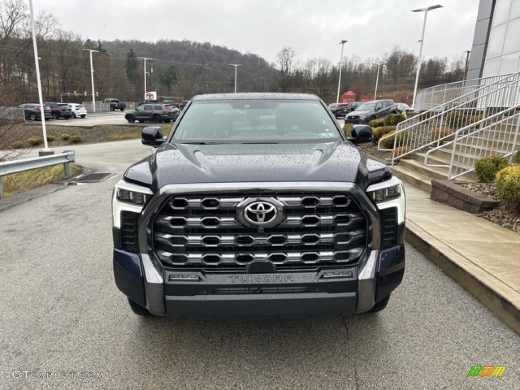 2023 Tundra Platinum CrewMax 4x4 - Blueprint / Black photo #6