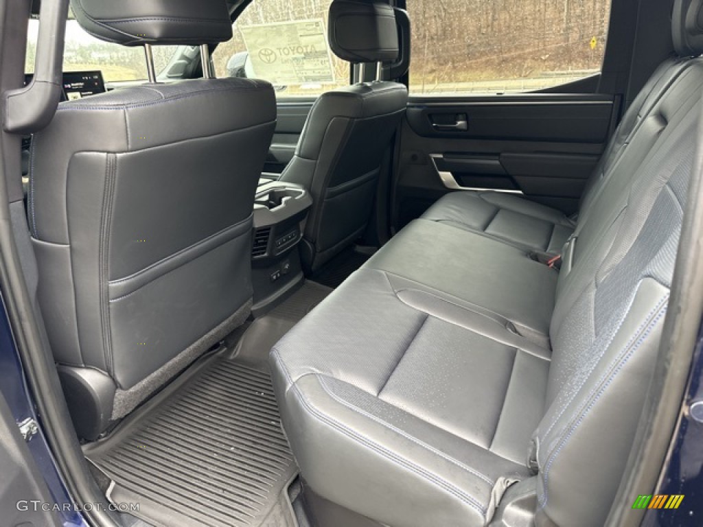 2023 Toyota Tundra Platinum CrewMax 4x4 Rear Seat Photo #145679065
