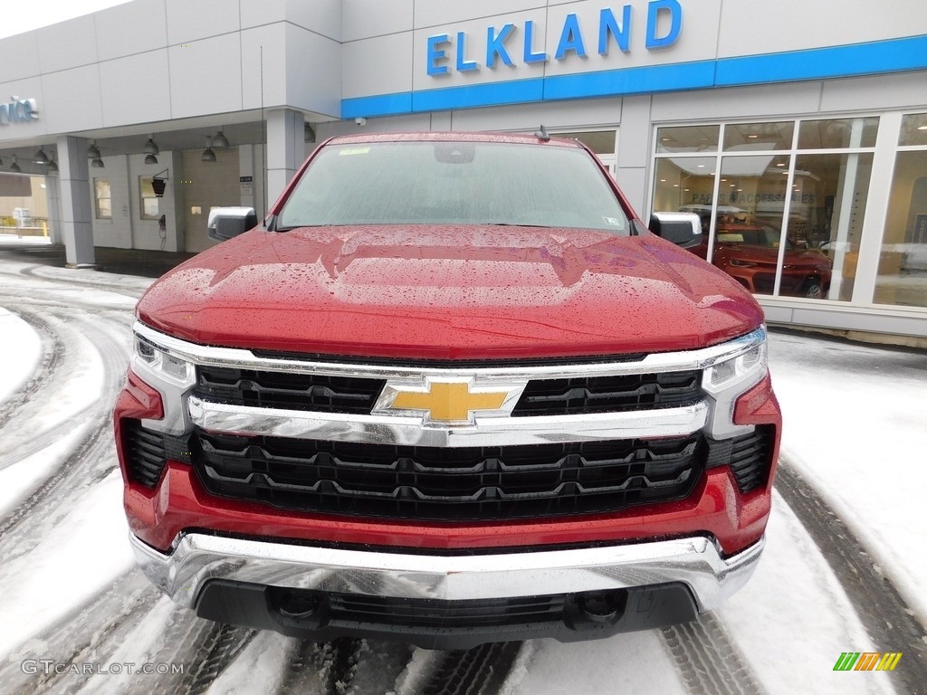 2023 Silverado 1500 LT Crew Cab 4x4 - Radiant Red Tintcoat / Jet Black photo #2