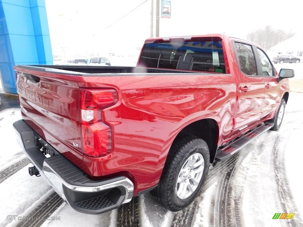 2023 Silverado 1500 LT Crew Cab 4x4 - Radiant Red Tintcoat / Jet Black photo #7