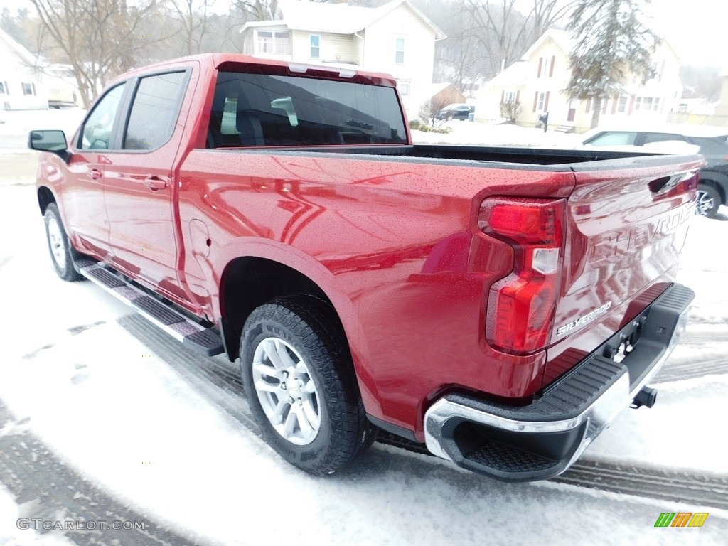 2023 Silverado 1500 LT Crew Cab 4x4 - Radiant Red Tintcoat / Jet Black photo #9