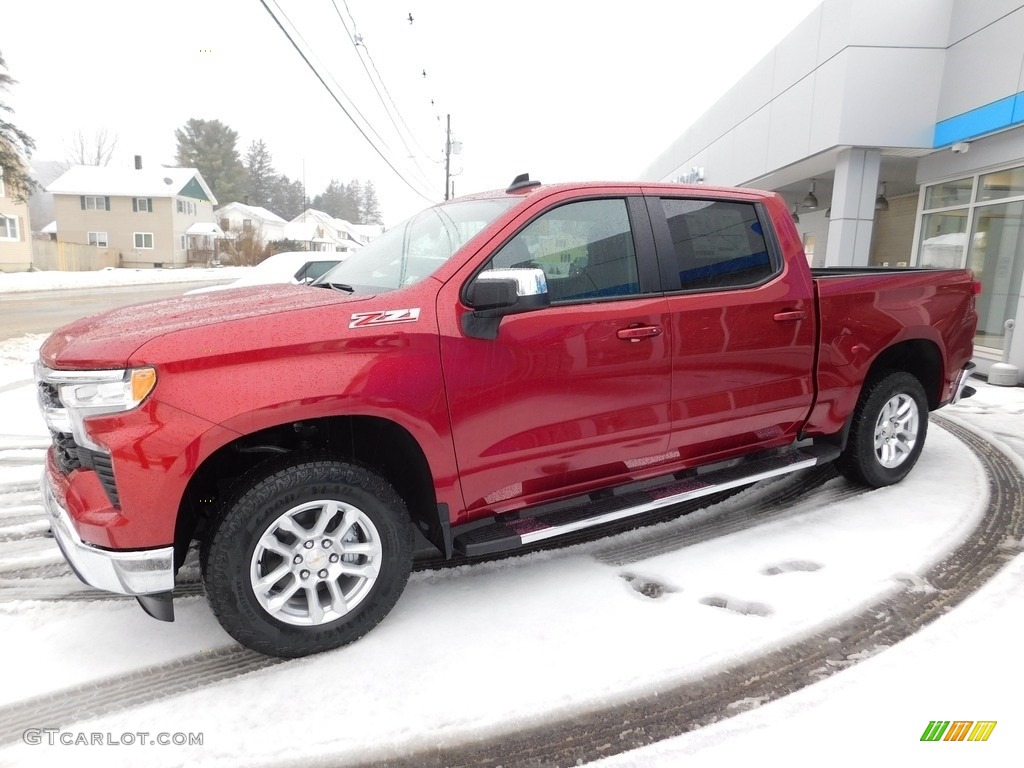 2023 Silverado 1500 LT Crew Cab 4x4 - Radiant Red Tintcoat / Jet Black photo #11