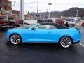 Rapid Blue 2022 Chevrolet Camaro LT1 Convertible Exterior