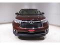 2015 Ooh La La Rouge Mica Toyota Highlander XLE AWD  photo #2