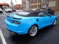 2022 Rapid Blue Chevrolet Camaro LT1 Convertible  photo #8