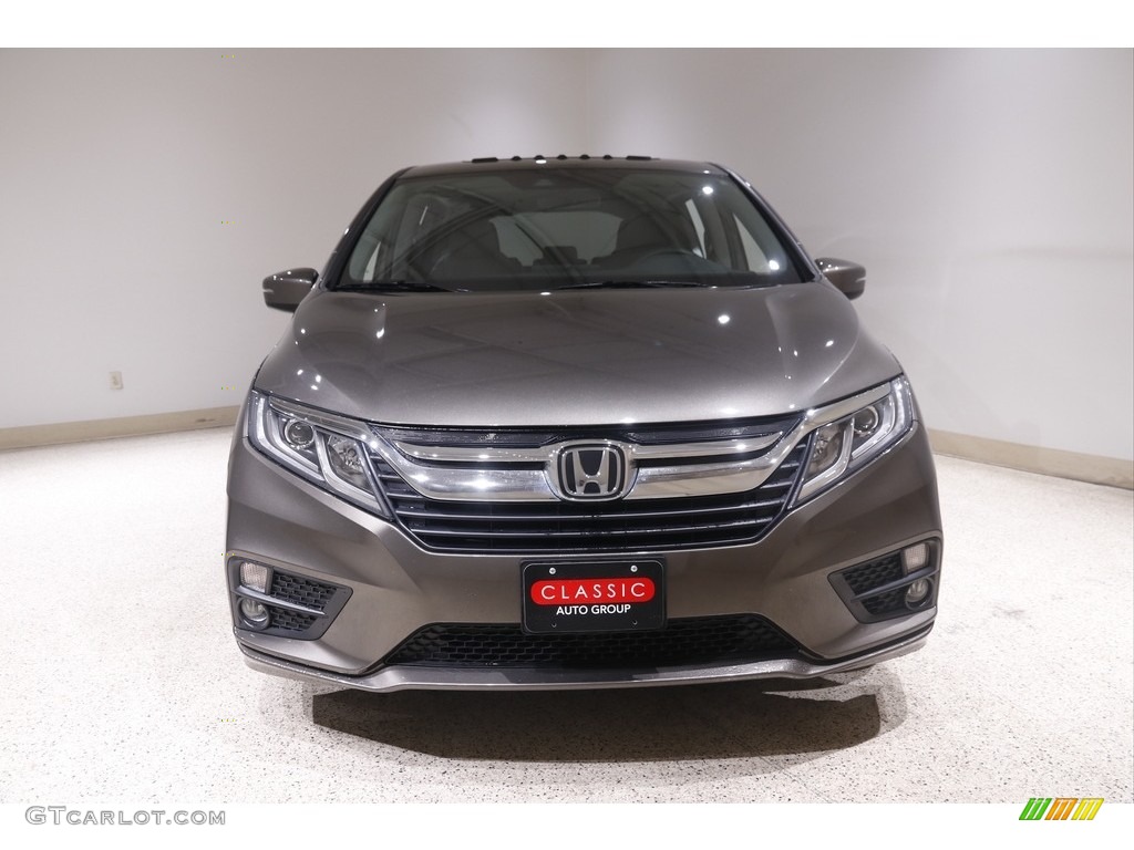 2018 Odyssey EX-L - Pacific Pewter Metallic / Mocha photo #2