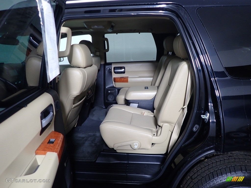 2019 Toyota Sequoia Platinum 4x4 Rear Seat Photo #145681261