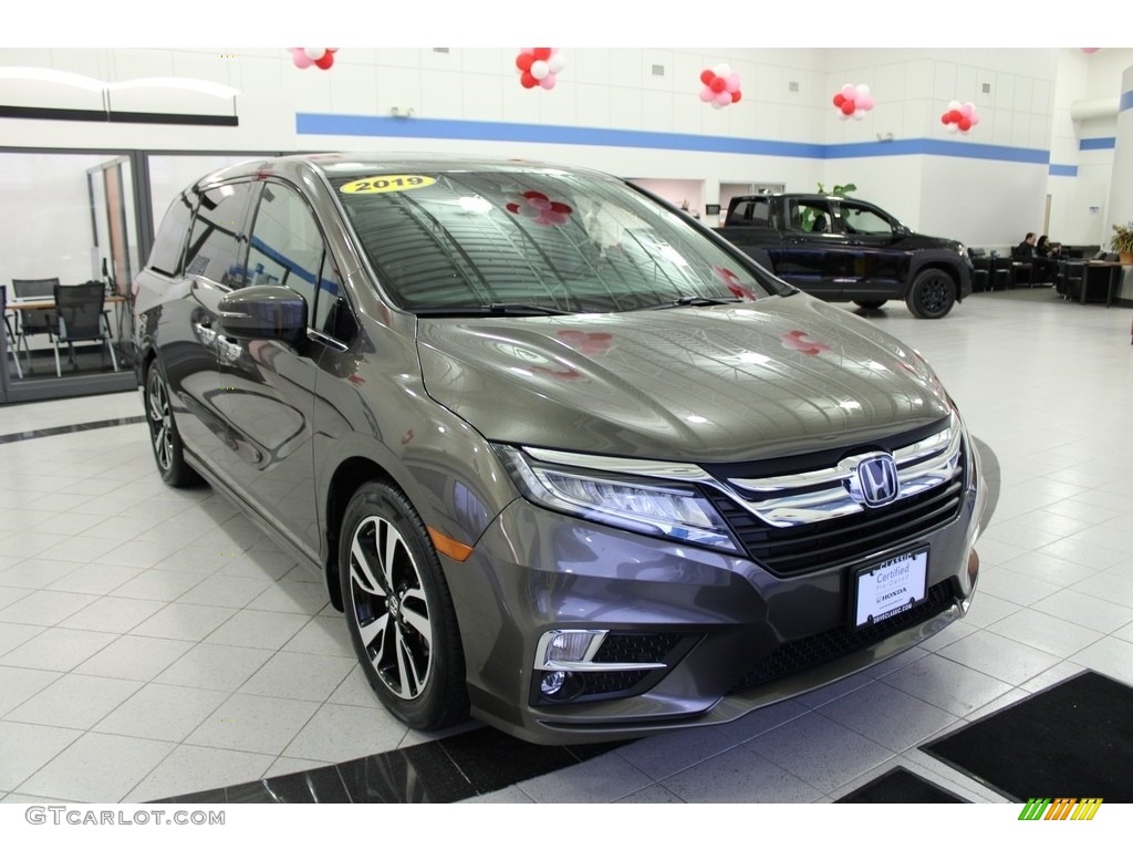 2019 Odyssey Elite - Pacific Pewter Metallic / Mocha photo #4