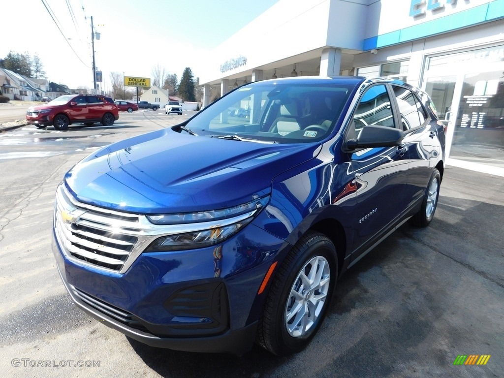 2023 Equinox LS AWD - Blue Glow Metallic / Medium Ash Gray photo #1