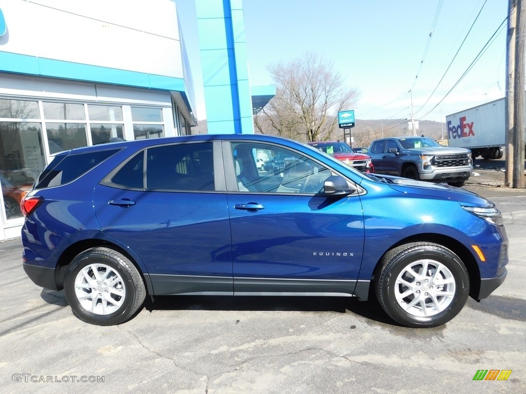 2023 Equinox LS AWD - Blue Glow Metallic / Medium Ash Gray photo #6