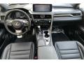 Black 2021 Lexus RX 450h F Sport AWD Dashboard