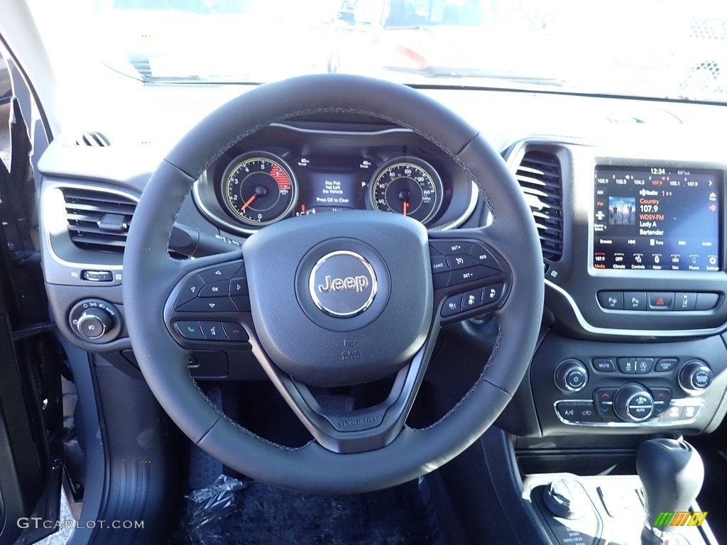 2023 Cherokee Trailhawk 4x4 - Sting-Gray / Black photo #19