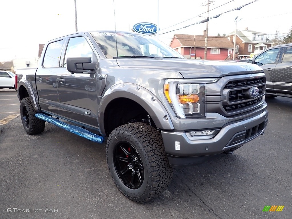 Carbonized Gray Metallic 2023 Ford F150 Sherrod XLT SuperCrew 4x4 Exterior Photo #145683046