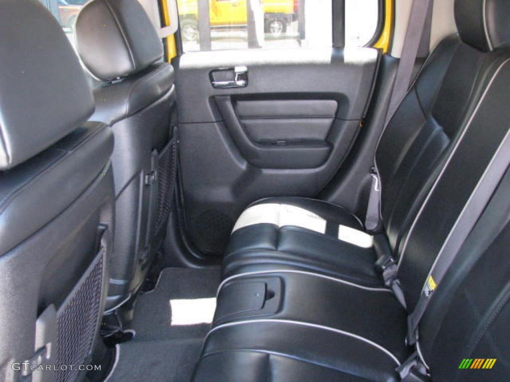 2006 H3  - Yellow / Ebony Black photo #7