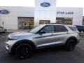 2023 Iconic Silver Metallic Ford Explorer ST-Line 4WD  photo #1