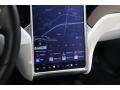 2017 Tesla Model S White Interior Navigation Photo