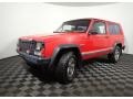 1996 Flame Red Jeep Cherokee SE  photo #1
