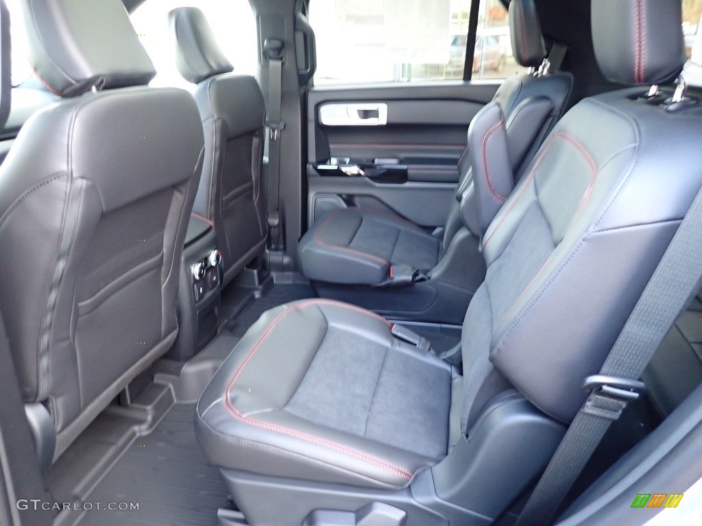 2023 Ford Explorer ST-Line 4WD Rear Seat Photo #145683514